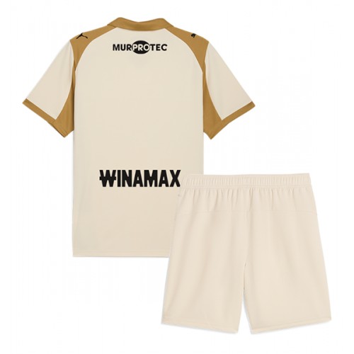 RC Lens Tredje trøje Børn 2025-26 Kort ærmer (+ korte bukser)